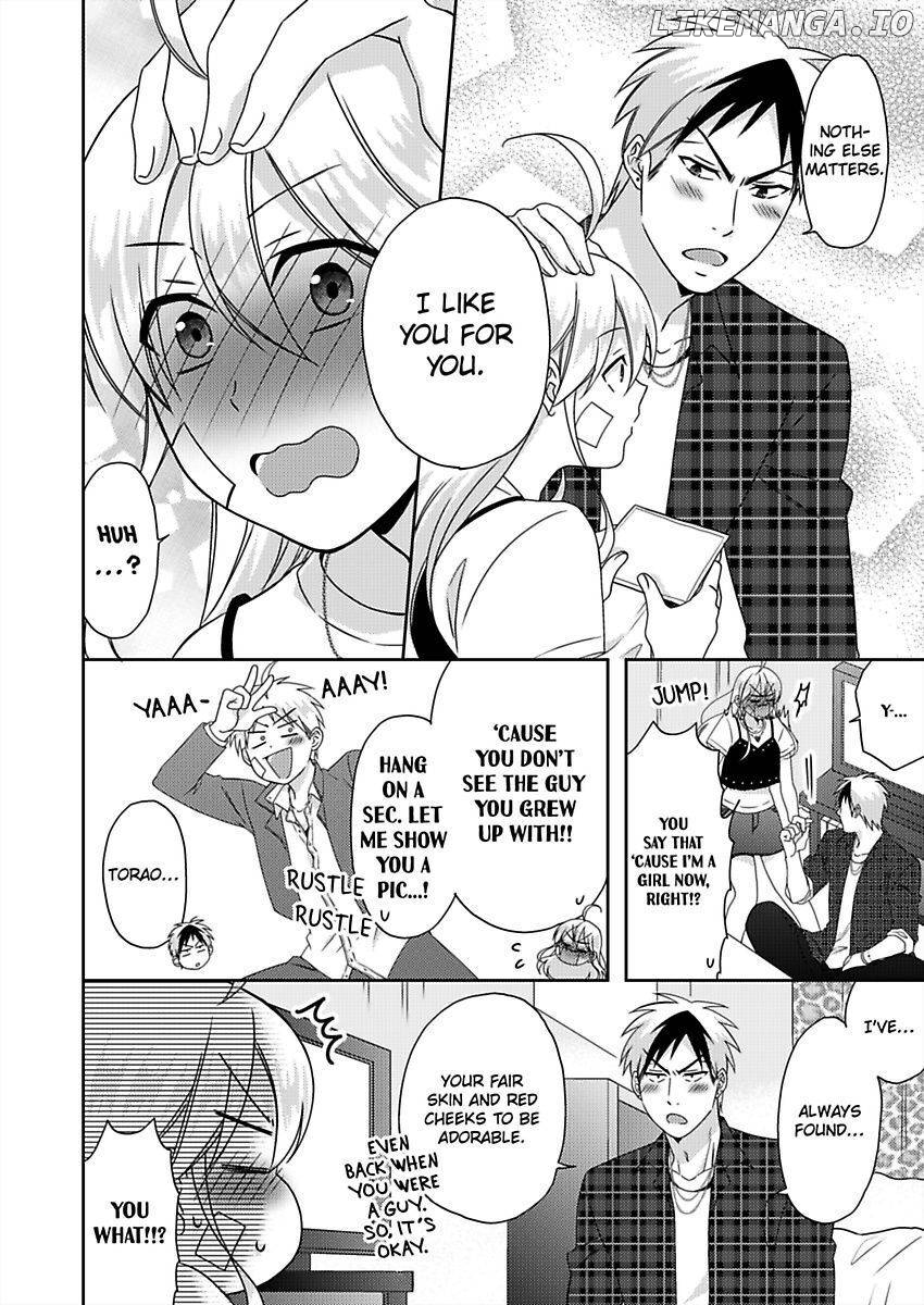 Nyotaika Yankee Gakuen ☆ Ore no Hajimete, Nerawaretemasu. chapter 41 - page 13